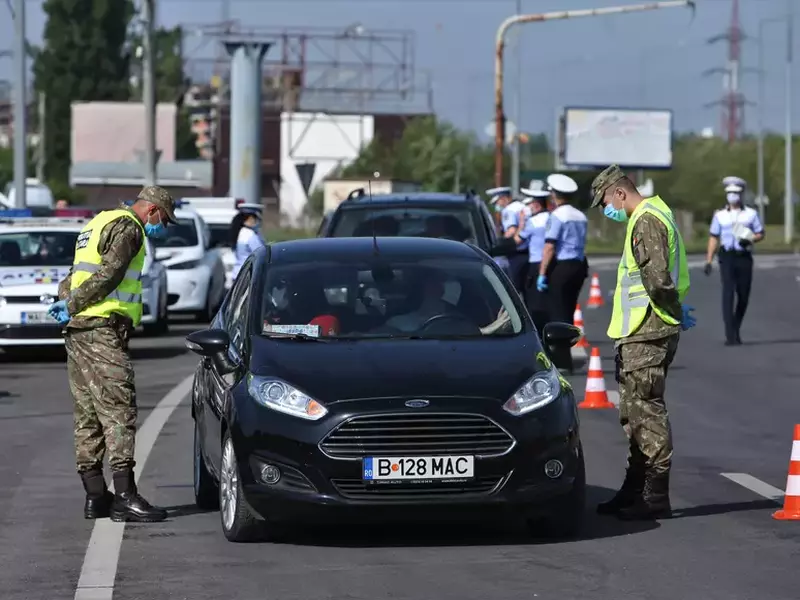 Autostrada Soarelui a fost împânzită de 1 Mai de filtre de poliție
