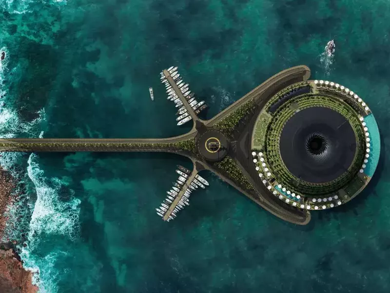 Așa va arăta hotelul plutitor rotitor din apele Qatarului