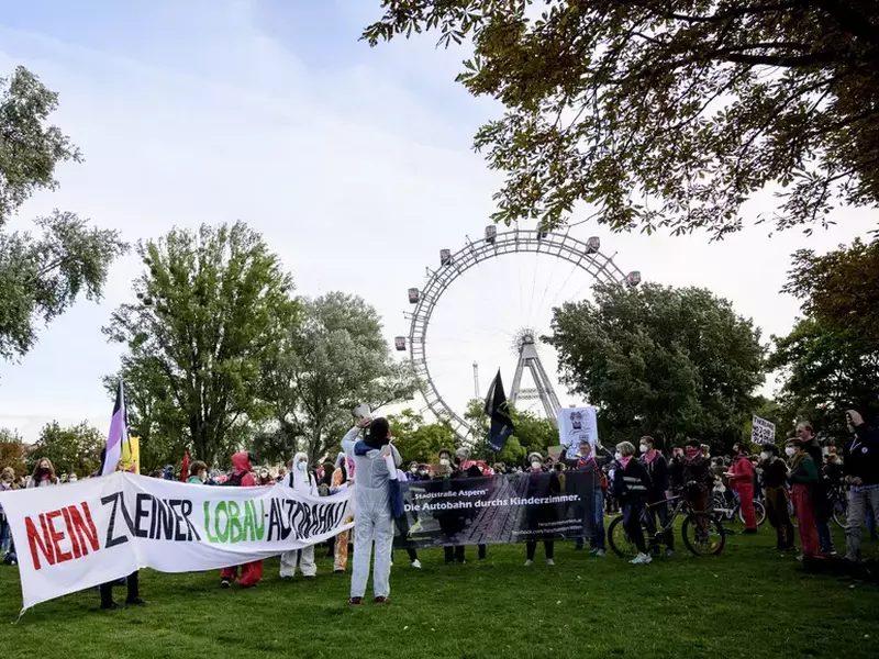 Fridays for Future protest in Vienna