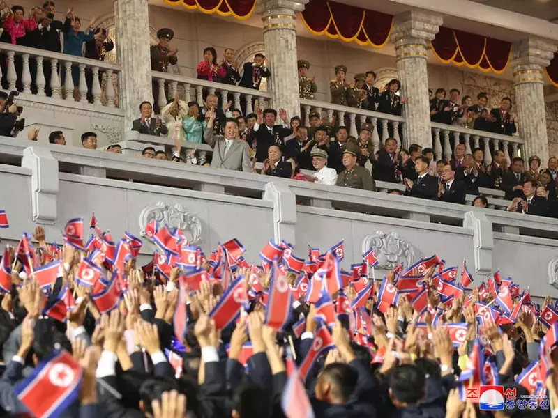 North Korea holds military parade on country’s 73rd founding anniversary