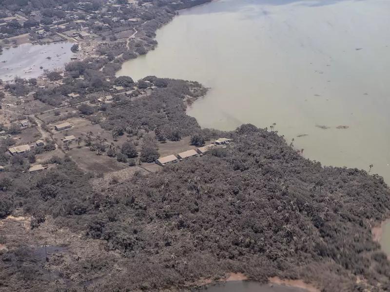Hunga Tonga-Hunga Ha’apai volcano eruption in the Tonga Archipelago