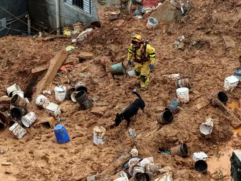 Death toll from heavy rainstorm in Sao Paulo state rises to 21