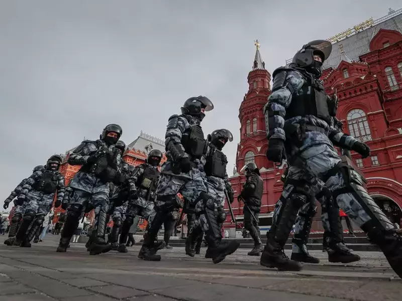 Protest in Moscow against Russian operation in Ukraine