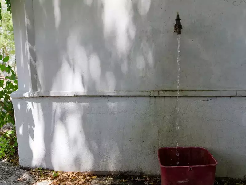 Izvorul captat Foto: Vlad Chirea / Libertatea