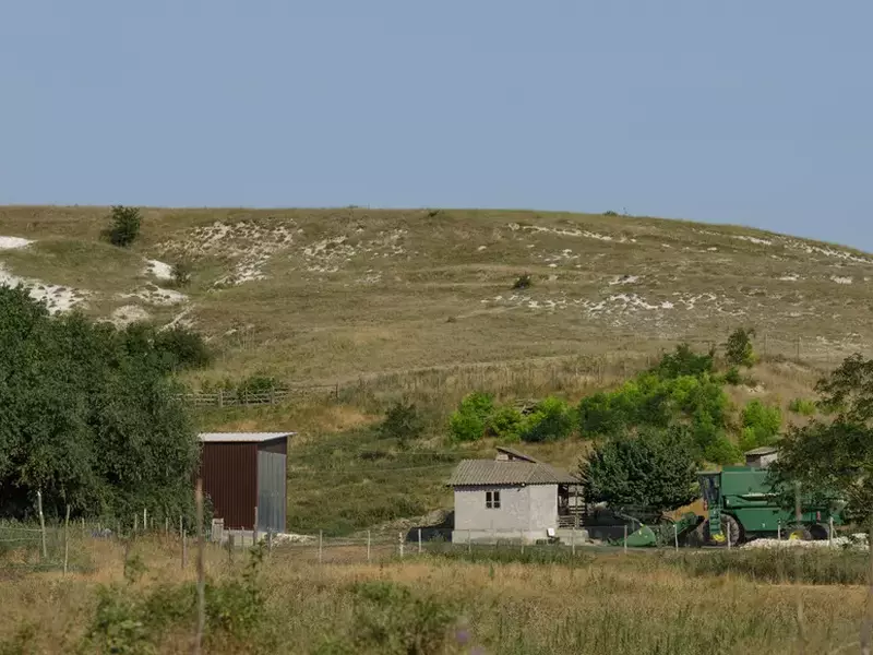 În apropiere de satul Cetatea, comuna Dobromir. Foto: Vlad Chirea / Libertatea