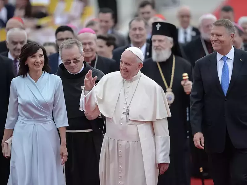 BUCURESTI – VIZITA – PAPA FRANCISC