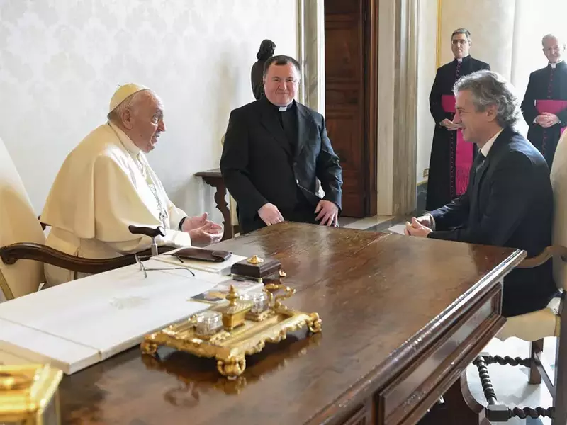 Pope Francis received in audience, The Vatican, Rome, Italy – 17 Dec 2022