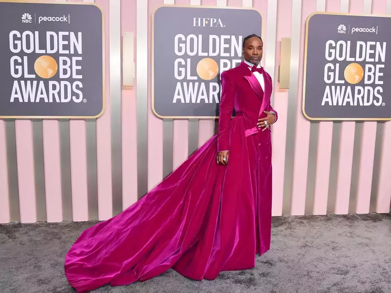 Billy Porter la Globurile de Aur 2023