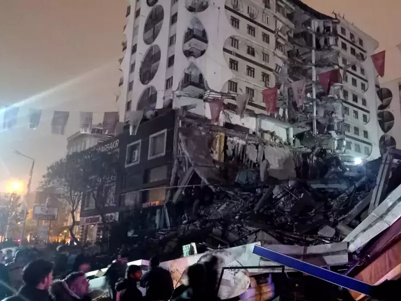 Earthquake in southeast Turkey