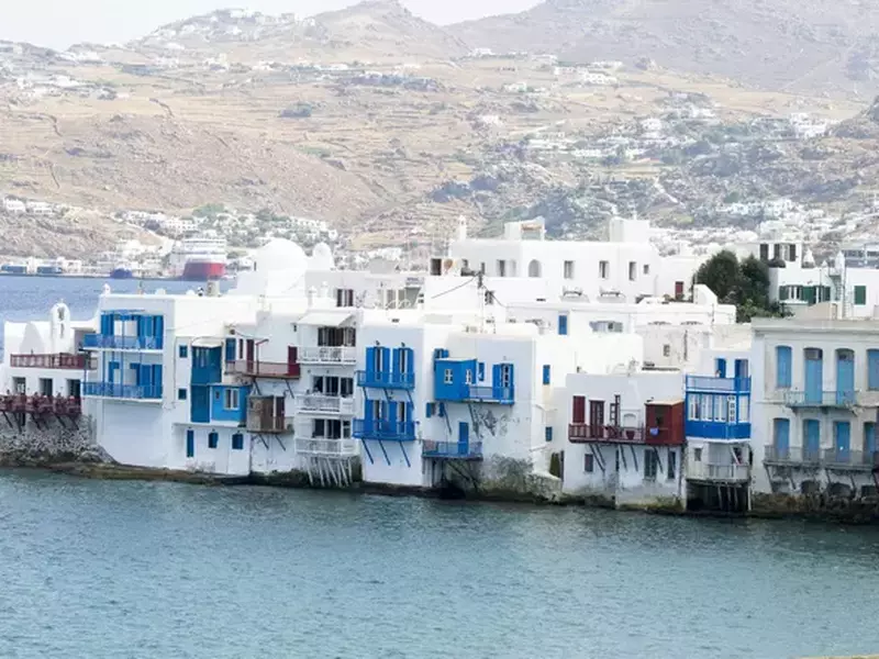 Sandrine Thesillat – Illustrations de l’île de Mykonos en Grèce