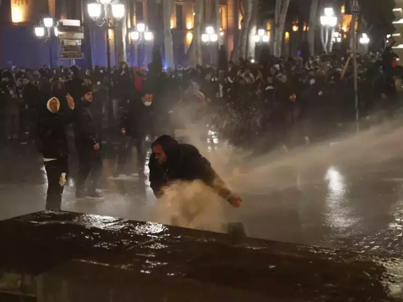 Protests against Foreign Agents Law in Tbilisi
