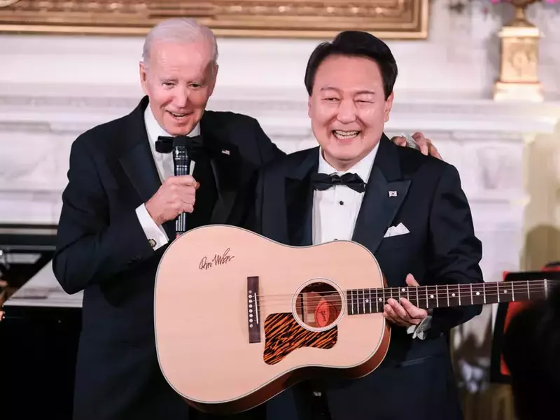 President Biden hosts State Dinner for President Yoon of the Republic of Korea