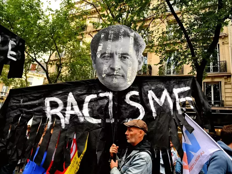 Police Brutality Protest – Paris, France – 23 Sep 2023