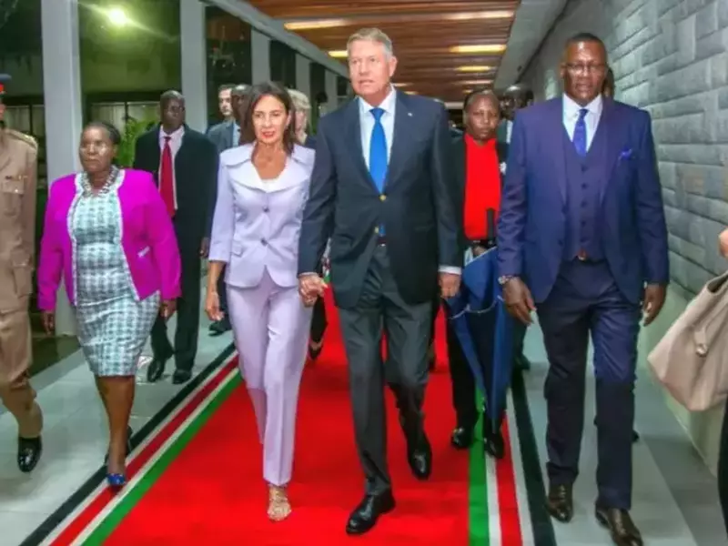 Carmen Iohannis kenya prima zi