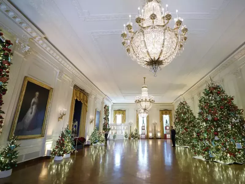 White House Holiday Dcor Preview – Washington