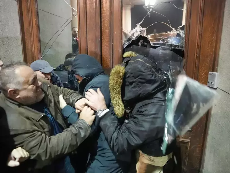 Serbia Election Protest