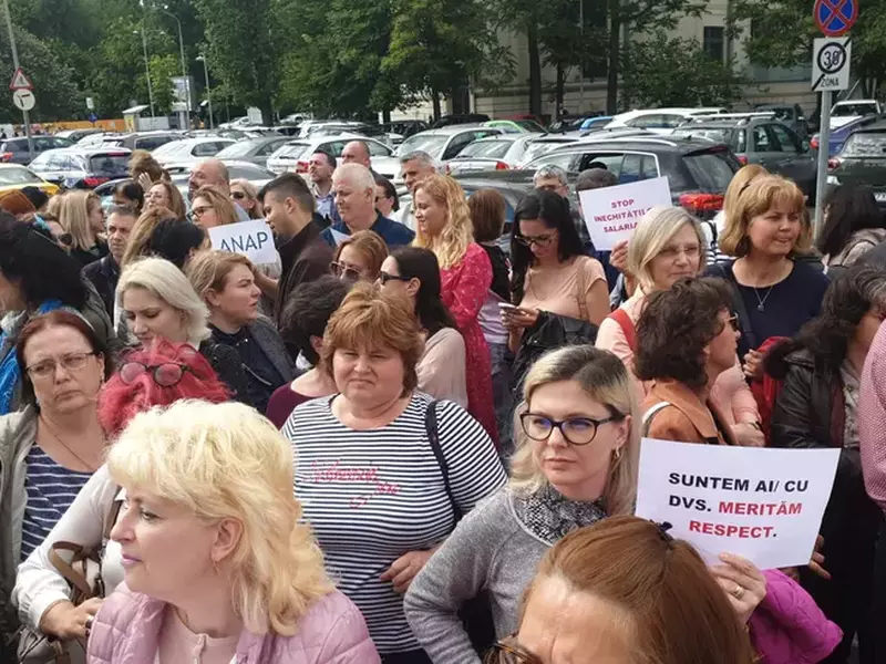 Foto: Facebook Federatia Nationala a Sindicatelor din Administratie - FNSA