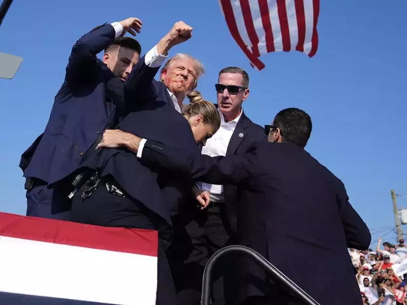 Tentativă de asasinare a lui Donald Trump Foto Profimedia