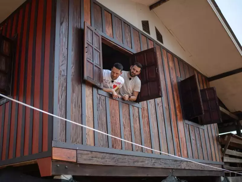 Adrian Nartea si Cosmin Vijeu