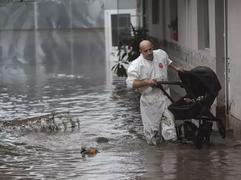 Inundații în Galați