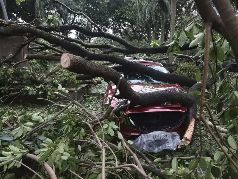 Vietnam Asia Typhoon