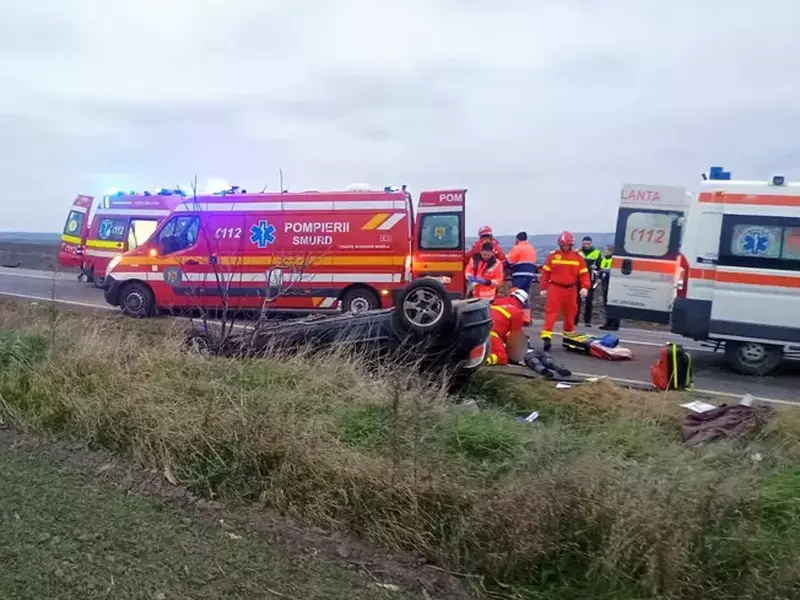 5 persoane au murit în urma accidentului din Granicesti, judetul Suceava