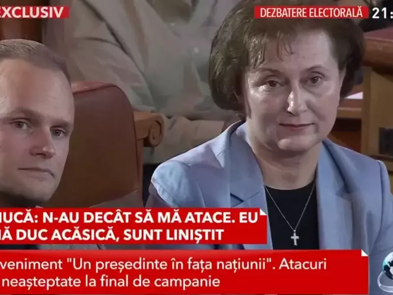 Stefanita Ciuca, prima aparitie publica, la Antena 3, cu patru zile inaintea alegerilor prezidentiale