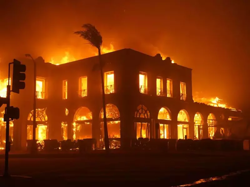 Pacific Palisades Fire in Los Angeles, USA – 8 Jan 2025