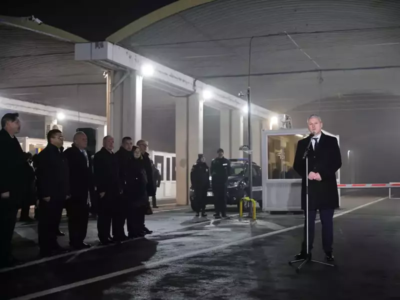 România a intrat în Schengen complet. Miniştrii de interne român și bulgar au celebrat de Anul Nou aderarea terestră (8)
