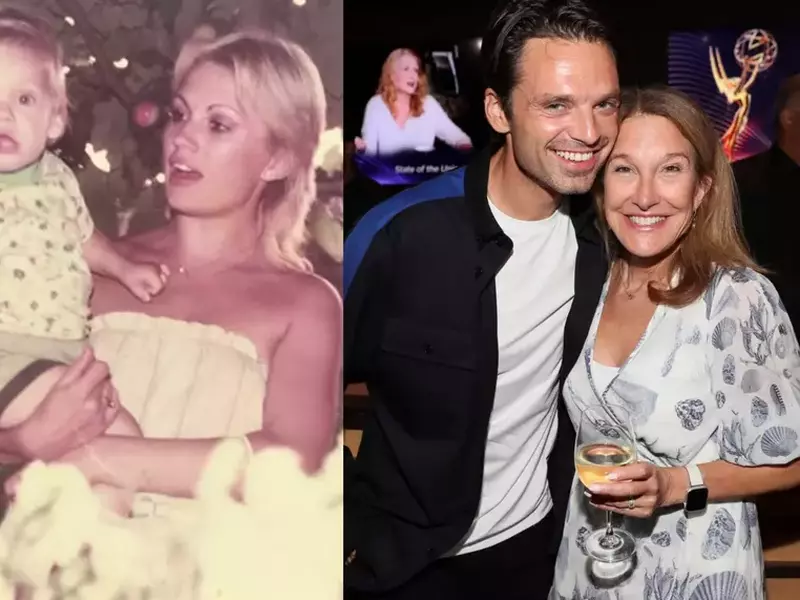 Sebastian Stan și mama lui