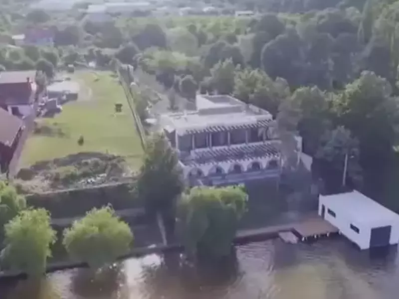 Imagini cu casa Ioanei Băsescu Sursa foto: captură video Antena 3 CNN