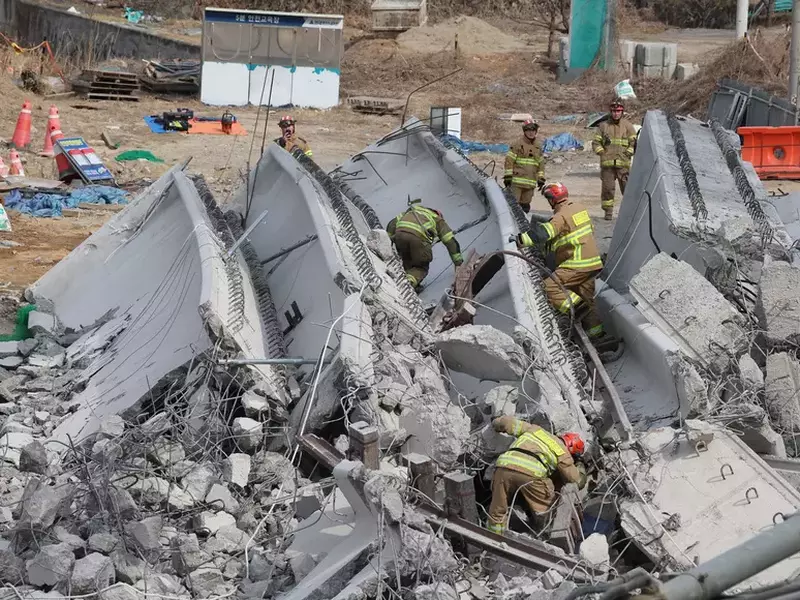 pod prăbusit in Coreea de Sud