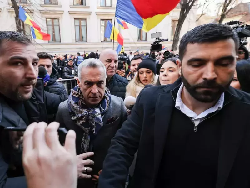Călin Georgescu a ajuns la Judecătoria Sector 1 – Foto Vlad Chirea (3)