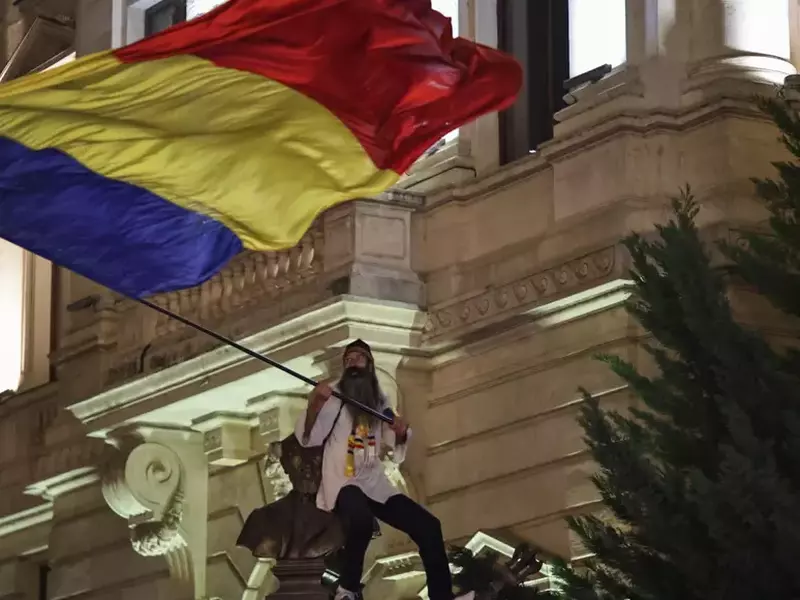 protest bec sustinatori pro georgescu99