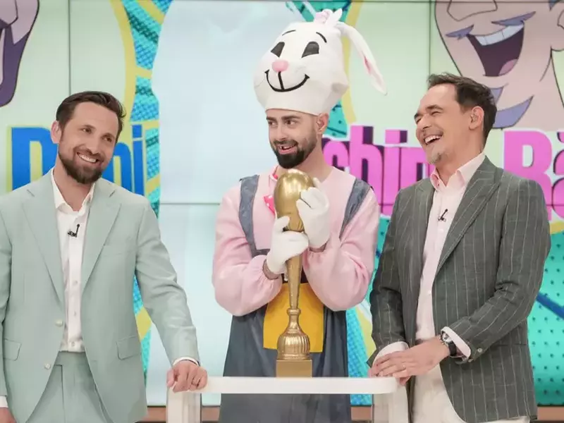 Dani Oțil, Radu Bucălae și Răzvan Simion de Paște