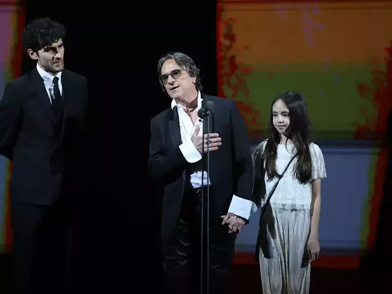 Claudiu Bleonț și fiica Eva Maria Premiile Gopo (3)