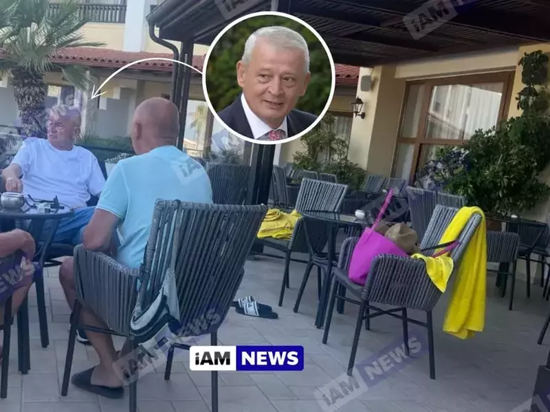 Sorin Oprescu, fotografiat în Halkidiki, Grecia. Foto: iamnews.ro