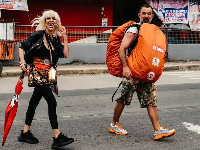 Raluca Bădulescu și Florin Stamin la Asia Express 2025