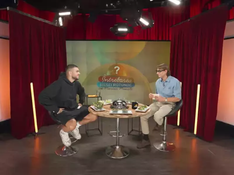 Andrei Bănuță la „Întrebarea mesei rotunde”, emisiunea lui Marius Manole difuzată pe Acasă TV