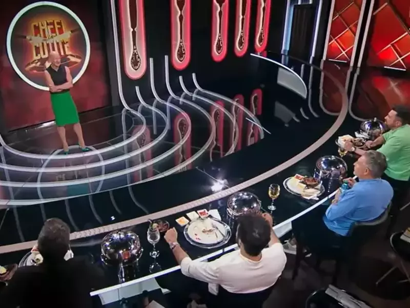 Mark Bryan a apărut la „Chefi la cuțite” în fustă și pe tocuri