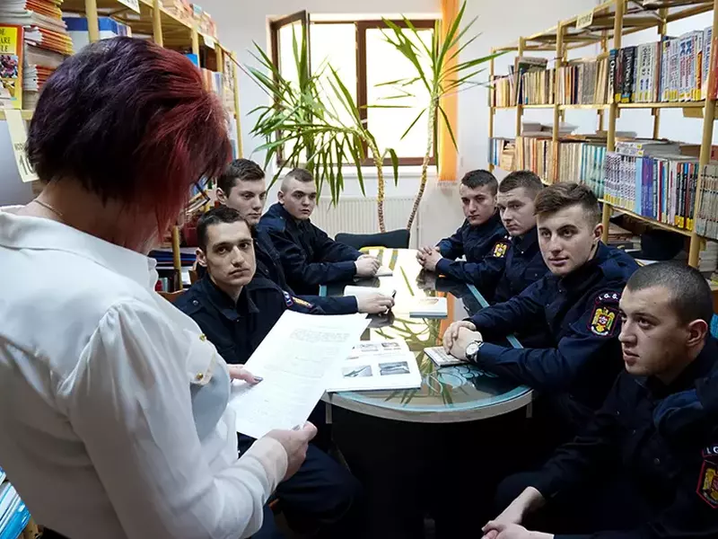 Imagine cu Școala de Subofițeri de Pompieri și Protecție Civilă „Pavel Zăgănescu” din Boldești (județul Prahova)