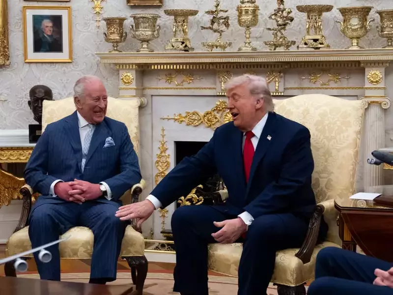 Trumps Welcome King Charles III and Queen Camilla