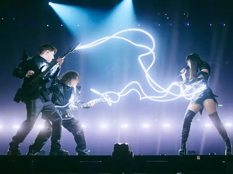 Alexandra Căpitănescu la a doua repetiție pentru semifinala Eurovision Song Contest 2026 de la Viena (Austria)