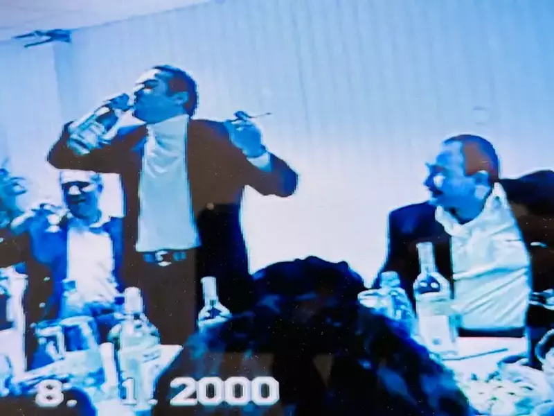 Gigi Becali și Ion Balint, zis Nuțu Cămătaru