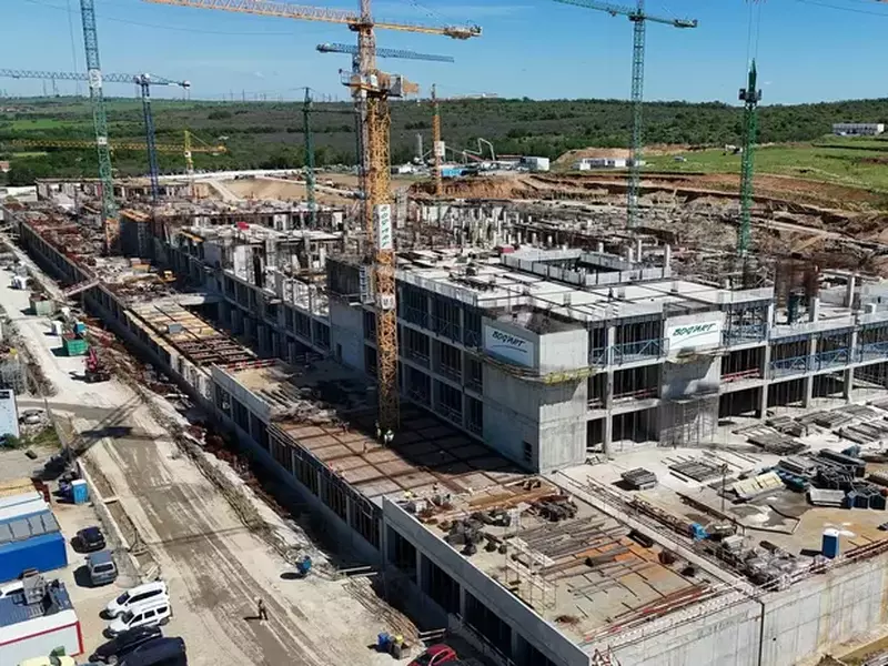 Lucrări la Spitalul Regional de Urgență Craiova
