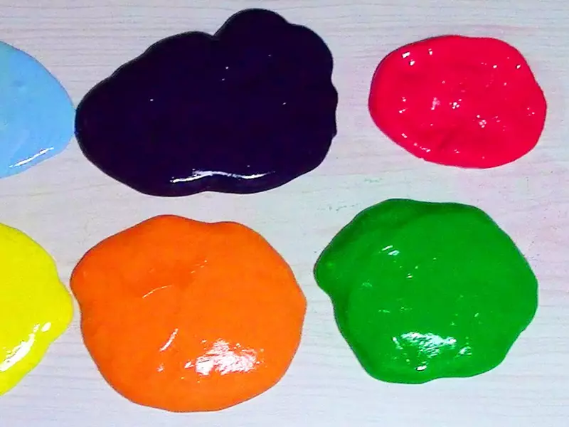 Cum se face slime colorat