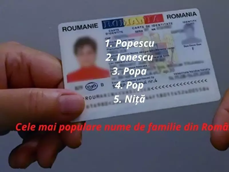 Originea Numelui De Familie In Ce Zone Din Romania E Cel Mai RÄƒspandit Libertatea