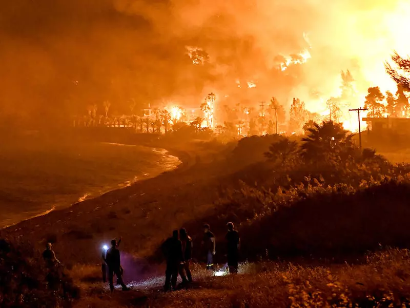 Incendii De VegetaÈ›ie In Grecia Cel PuÅ£in Sase Sate Si DouÄƒ MÄƒnÄƒstiri Evacuate Libertatea