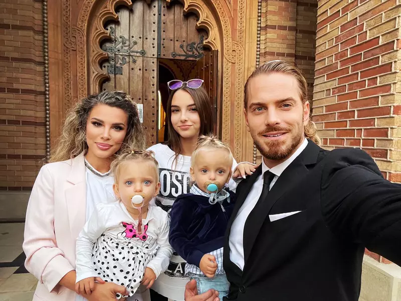 Alina Laufer și familia