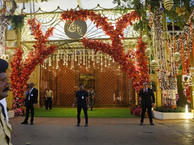 Pre wedding ceremony of Anant Ambani & Radhika Merchan in Mumbai, India – 03 Jul 2024